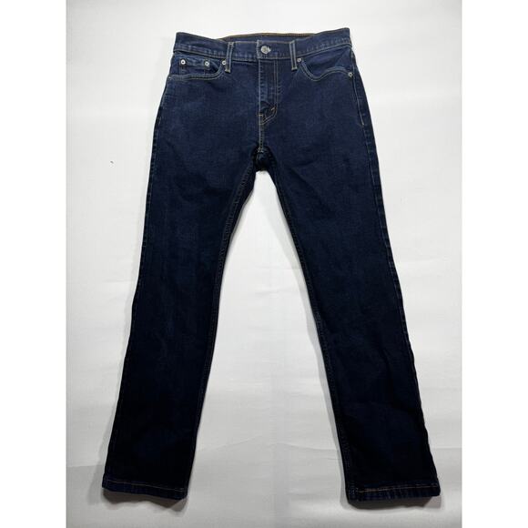 Levi's 502 Men's Tapered Leg Blue Denim Jeans - Size 30x30 (30x27.5) - Picture 1 of 5